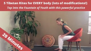 Five Tibetan Rites explained WITH modifications [upl. by Kcoj]