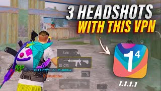 3 Headshots Only With This VPN 😱  BGMI  PUBG MOBILE TDM Tips [upl. by Wilma]