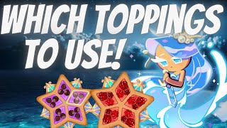 Sea Fairy Cookie Topping Guide 930 amp Arena Test  Cookie Run Kingdom [upl. by Bodnar]