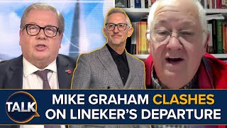 “Admit You’re WRONG” Mike Graham CLASHES With ExBBC Producer As Gary Lineker QUITS Match Of The Day [upl. by Lekym]