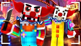 CREEPY CLOWNS GO HUNTING IN MINECRAFT MURDER [upl. by Proffitt]