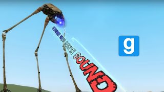 Strider Warp Cannon Sound in Garrys Mod  This Sound can also be retrieved from SFM [upl. by Haywood875]