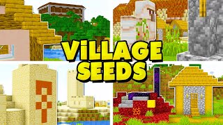 TOP 20 BEST NEW VILLAGE SEEDS For Minecraft 1164 Minecraft Java Edition Seeds [upl. by Berte]