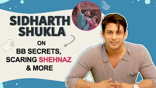 Sidharth Shukla Spills Secrets About Bigg Boss 13  Scaring Sidnaaz amp More [upl. by Ynner]