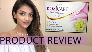 Kozicare Skin Whitening Soap amp Serum Product Review  Foxy Makeup Tips [upl. by Ydnamron]