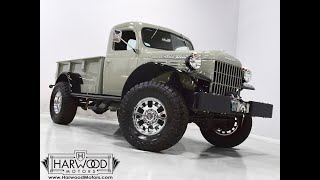 117031 1958 Dodge Power Wagon Resto Mod SOLD [upl. by Ebag]