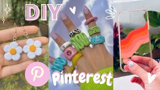 JE TESTE DES DIY de Pinterest  bijoux trendy  facile [upl. by Llewol54]