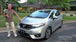 2015 Honda Fit Hatchback Test Drive amp Review [upl. by Oringa372]