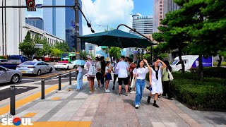 Walking from Myeongdong to Jongno Street •4k Seoul Korea [upl. by Lishe]