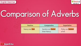 Comparison of Adverbs  English Grammar  iKen  iKenEdu  iKenApp [upl. by Zicarelli464]