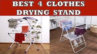 Best 4 Clothes Drying Stand in India [upl. by Nekciv]