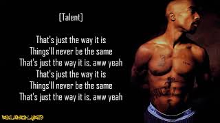 2Pac  Changes ft Talent Lyrics [upl. by Othello]