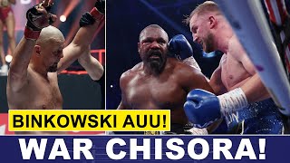 ŚWIETNY CHISORA BINKOWSKI WYGRYWA AUU [upl. by Seaton]