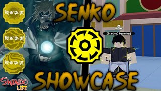 Shindo Life Senko Showcase [upl. by Ehcar]