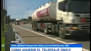 Cómo adherir el telepase único para abonar en todas las autopistas [upl. by Gnel513]