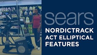 NordicTrack Elite ACT Elliptical Feature  Adjustable Stride Length [upl. by Grogan695]