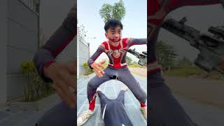 Hulk vs Joker  baby Hulk fights Joker to rescue female SpiderGirl gta5 funny spiderman [upl. by Derag55]