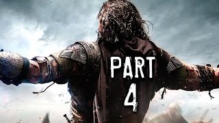 PS4  MiddleEarth Shadow of Mordor Gameplay [upl. by Odrude]