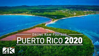 【4K】🇵🇷 Drone RAW Footage 🔥 This is PUERTO RICO 2020 🔥 Vieques 🔥 Fajardo 🔥 UltraHD Stock Video [upl. by Sims]