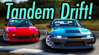 How to Tandem Drift WITHOUT Crashing  Chase Tips for Beginners [upl. by Atteuqehs]