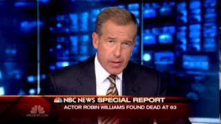 NBC News Robin Williams Dead 8112014 [upl. by Feola845]