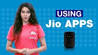 JioFi  How to Use Jio Apps on Smartphones or Tablets using your JioFi  Reliance Jio [upl. by Alberik]