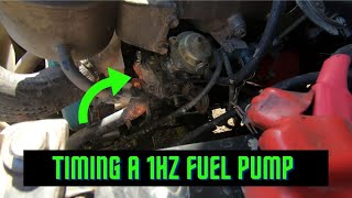 How To Time A Toyota Landcruiser 1HZ Fuel Pump non Turbo [upl. by Annoit791]