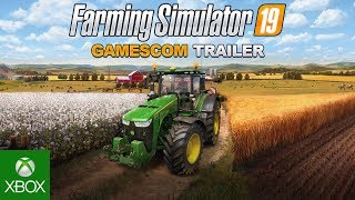 Farming Simulator 19  Gamescom Trailer  PS4 [upl. by Summons183]