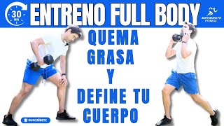 Entrenamiento Full Body 30 Min Quema Grasa y Define Tu Cuerpo  HIIT para Perder Peso Rápido [upl. by Elahcar]