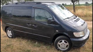 Mercedes Vito Camper Van Roomtour Selbstausbau autark mit Solar [upl. by Thynne]