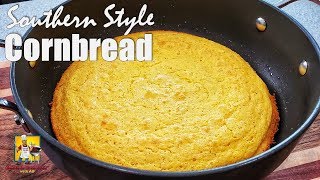 Southern Style Cornbread  Cornbread Recipe [upl. by Ilanos]