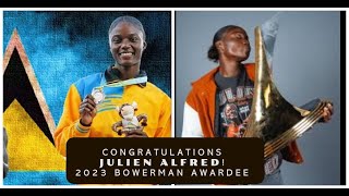 Julien Alfred Wins 2023 Bowerman Awards [upl. by Belva413]