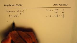 Evaluate Decimal Exponent of Decimal Number [upl. by Okomot]