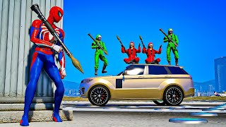 GTA 5 SPIDERMAN VS HULK VS MINIONS VS SPIDERMAN COMPILATION gta5 spiderman gtaragdoll [upl. by Naivad]