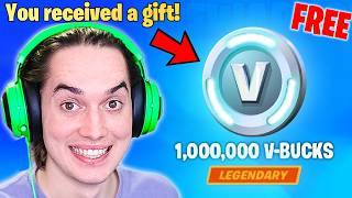 How To Win 1000000 Vbucks Mr Beast [upl. by Sidoeht]