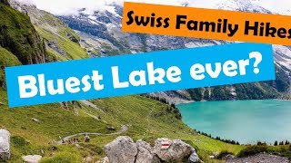 Oeschinensee • Family hike around the bluest lake in Switzerland [upl. by Ylremik]