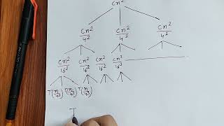 DAA Session 5D Recursion Tree to find Time Complexity of Tn 3Tn4  cn2  CS fundamentals [upl. by Enimsay848]