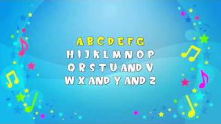 The Alphabet Song  Sing A Long  Learning Song  ABC  Nursery Rhyme  KiddieOK [upl. by Far]