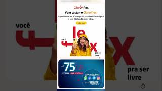 Claro Flex 75GB 4999 Mensal [upl. by Rma]