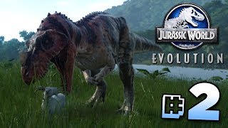 CREATING DINOSAURS  Jurassic World Evolution  Ep2 [upl. by Rusty]