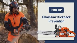 Chainsaw Kickback Prevention [upl. by Nate]