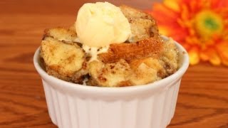 Microwave Bread Pudding Recipe [upl. by Ab]