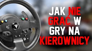 Jak NIE GRAĆ w gry na KIEROWNICY  reakcja na film [upl. by Eibo]