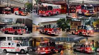 Chicago Fire Department Response Compilation [upl. by Merissa]