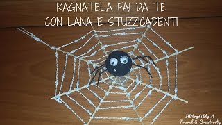 Tutorial ragnatela fai da te  wwwilblogdielyit [upl. by Akeenahs]