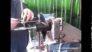 How I repaired propellers  Checking Pitch Part 2 of 6 [upl. by Anid]