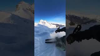 La piste noire la plus dure d’Europe 🥶 insta360winter insta360x3 [upl. by Fanchon]