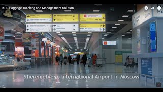 RFID Baggage Tracking Management Solution [upl. by Lancey]