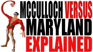 McCulloch vs Maryland Explained US History Review [upl. by Nivar]