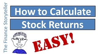 How to calculate stock returns [upl. by Gualterio69]